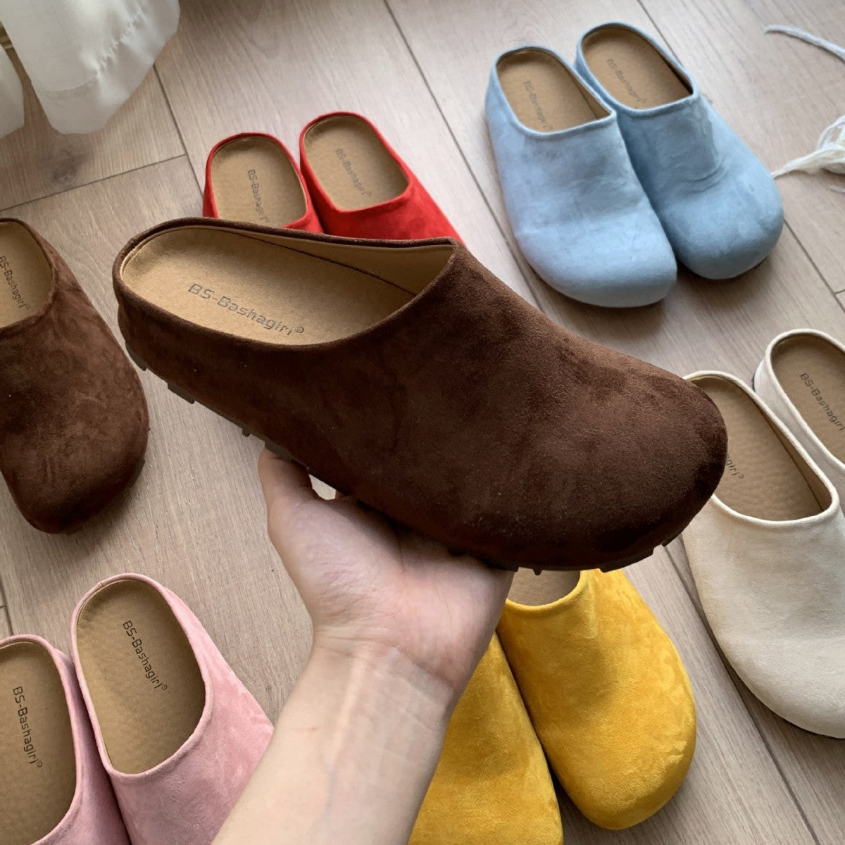 Damen Clogs Bequem Soft Weich Komfortabel