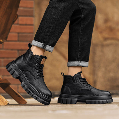 Damen Schnürboots Robust Rutschfest Wasserdicht Winterstiefel