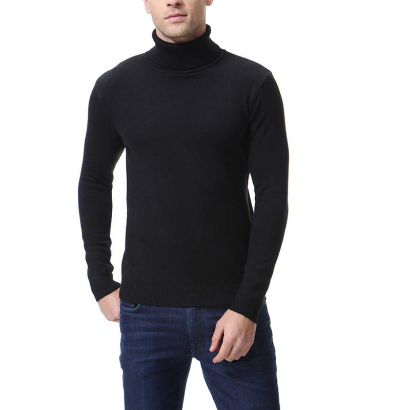 Herren Rollkragenpullover Eleganter Baumwolle Premium Qualität