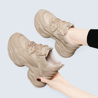 Damen Sneaker Atmungsaktiv Komfort Schuhe Mit Dämpfung