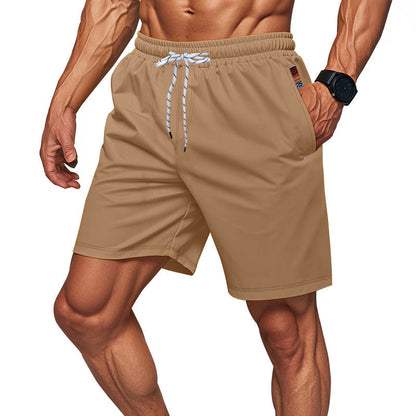 Herren Schwimmshorts Sportlich Elastisch Mit Taschen