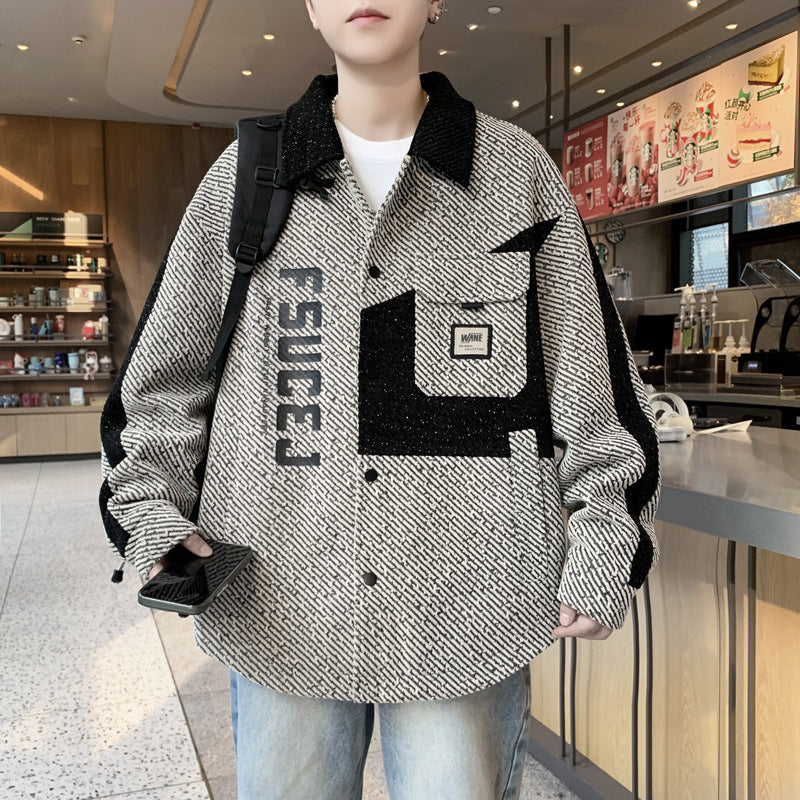 Herren Overshirt Jacke Lässig Modern Streetwear - BerlinGlamour