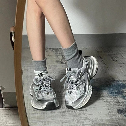 Laufschuhe Damen Sportlich Atmungsaktiv Bequem - BerlinGlamour