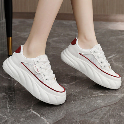 Damen Sneaker Chunky atmungsaktiv Trendy Hochsohlige