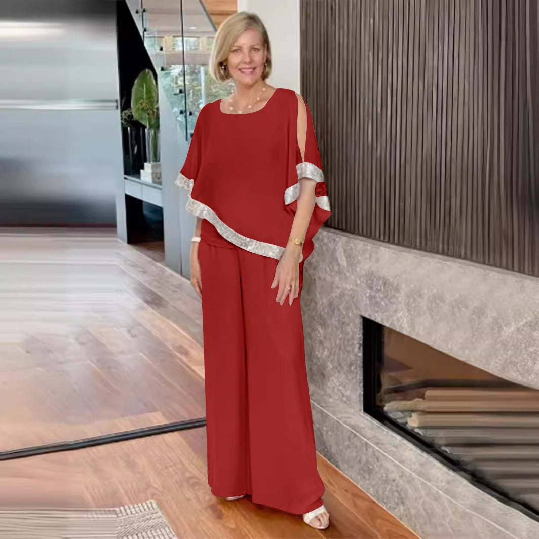 Damen Ensemble Zweiteilig Elegant Geschnitten Berlin Style