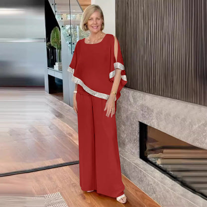 Damen Ensemble Zweiteilig Elegant Geschnitten Berlin Style