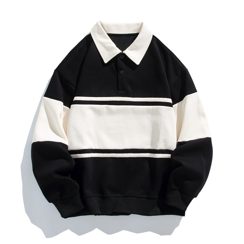 Herren Poloshirt Pullover Lässig Modern