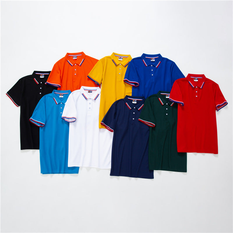 Herren Poloshirt Atmungsaktiv Modern Kontrast Details