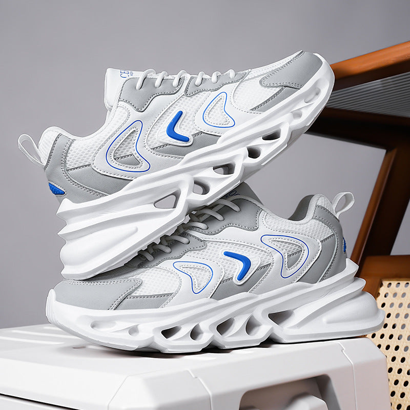Damen Sneaker Sport Mesh Schuhe mit Dämpfung