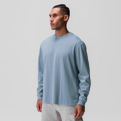 Herren Langarmshirt Bequem Leicht Modern