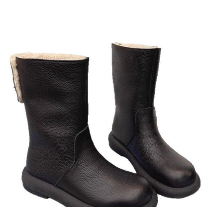 Damen Winterstiefel Warm Rutschfest Kuschelig Schnee Stiefel
