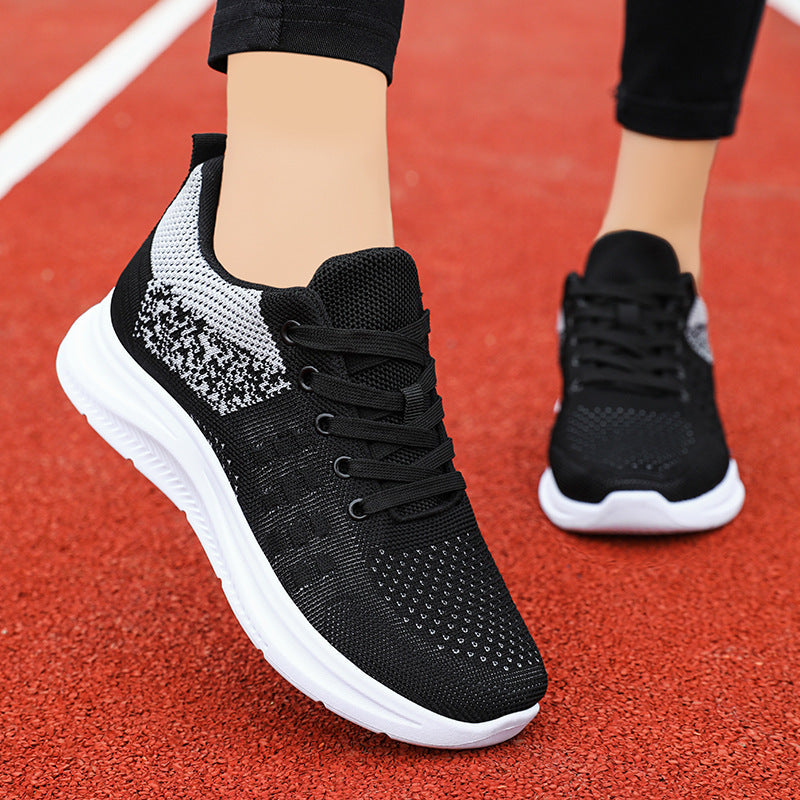 Damen Fitness-Sneaker Sportlich Atmungsaktiv Mit Dämpfung