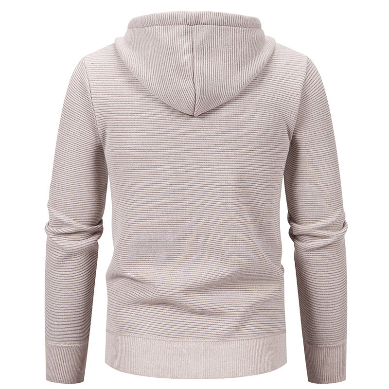 Herren Kapuzenjacke Warm Isoliert Modern
