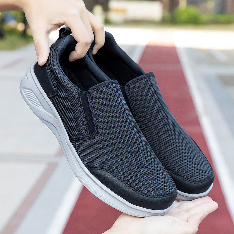 Damen Sneaker Atmungsaktiv Slip-On bequem Stoßdämpfung - BerlinGlamour