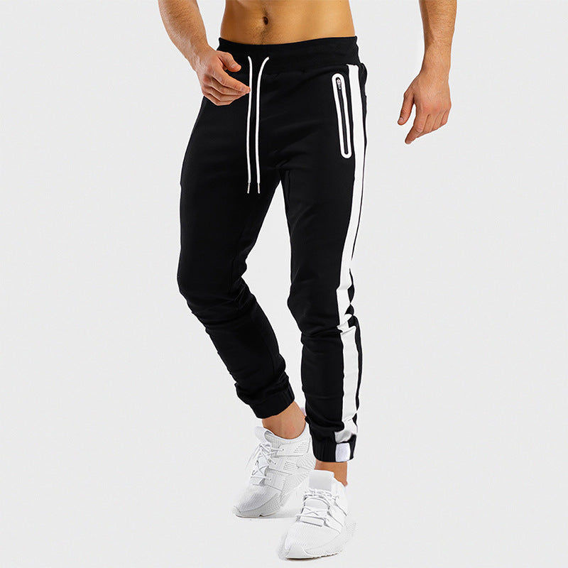 Herren Jogginghose Sportlich mit Seiten taschen Modern