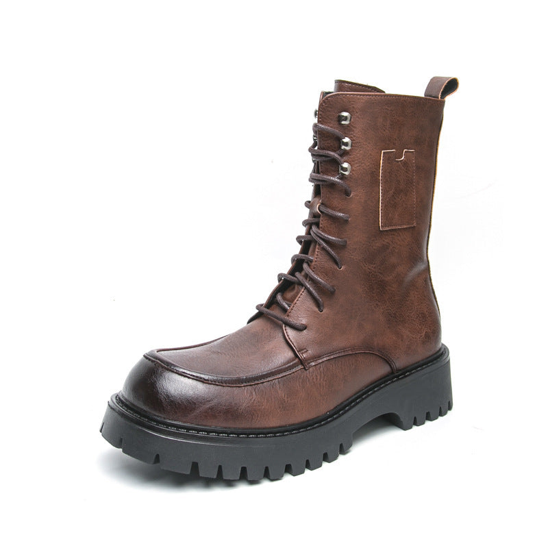 Damen Schnürboots Robust Rutschfest Winterstiefel