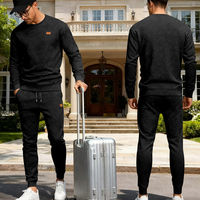 Herren Sweatanzug Eleganter Freizeitanzug Hochwertig Modern