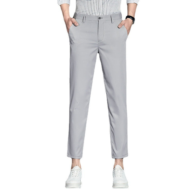Herren Chino-Hose Bequem Slim Fit