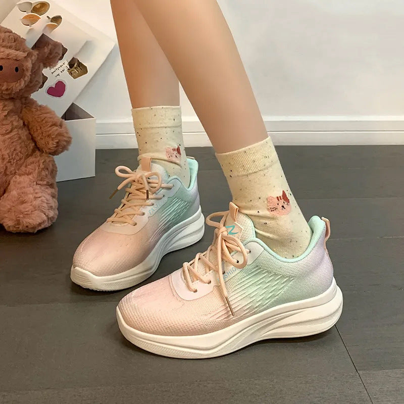 Damen Laufschuhe Leicht Flexibel Dämpfung Damenlaufschuhe