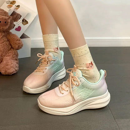 Damen Laufschuhe Leicht Flexibel Dämpfung Damenlaufschuhe