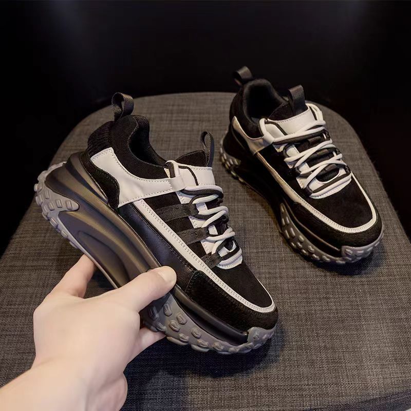 Damen Sneaker Chunky Atmungsaktiv Komfort Schuhe