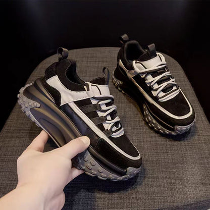 Damen Sneaker Chunky Atmungsaktiv Komfort Schuhe