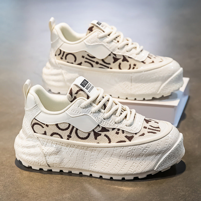 Damen Sneaker Chunky Weite Passform Komfort Laufsohle - BerlinGlamour