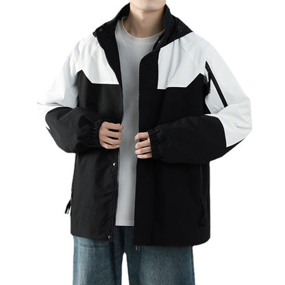 Wasserabweisende Outdoorjacke Unisex Winddicht