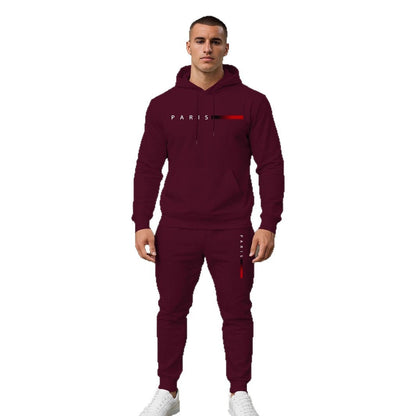 Sportlicher Hoodie Jogginghose Set Herren Training