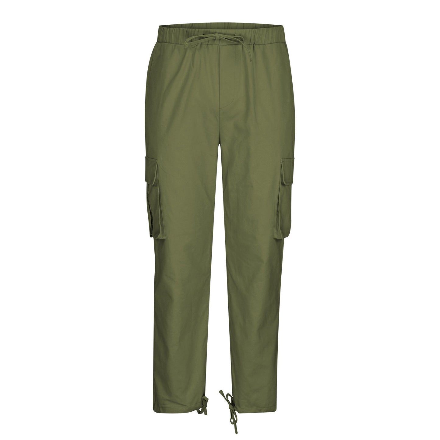 Herren Cargo-Hose Bequem mit verstellbarem Bund und Taschen
