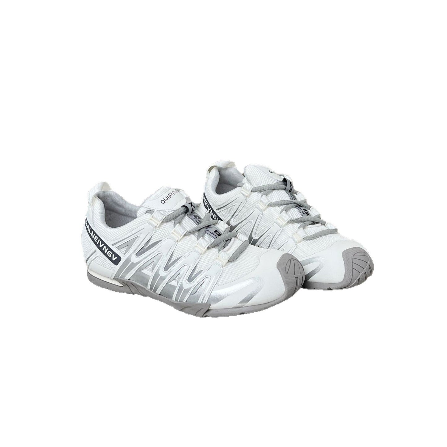 Damen Laufschuhe Sportlich Schnell Schnürung Lauftraining