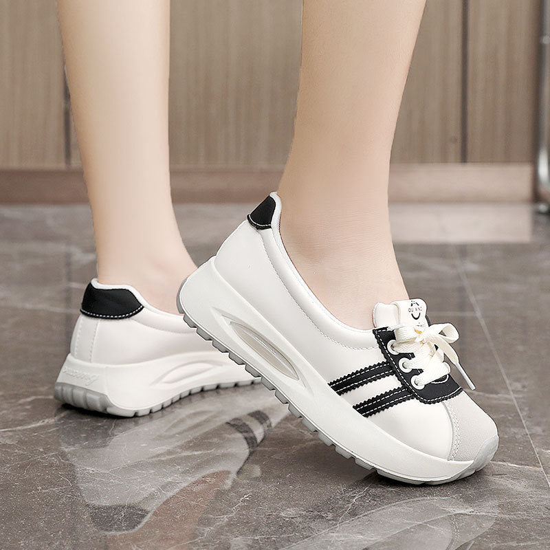 Damen Sneaker Bequem Freizeitschuh mit Dämpfung Sportlich