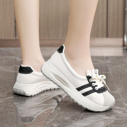 Damen Sneaker Bequem Freizeitschuh mit Dämpfung Sportlich