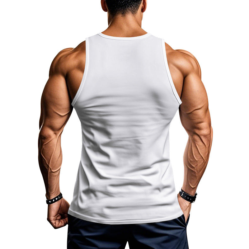 Herren Fitness Tanktop Atmungsaktiv Sporttop Racerback