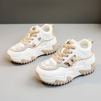 Damen Sneaker Chunky bequem Luftdurchlässig Moderne Mode