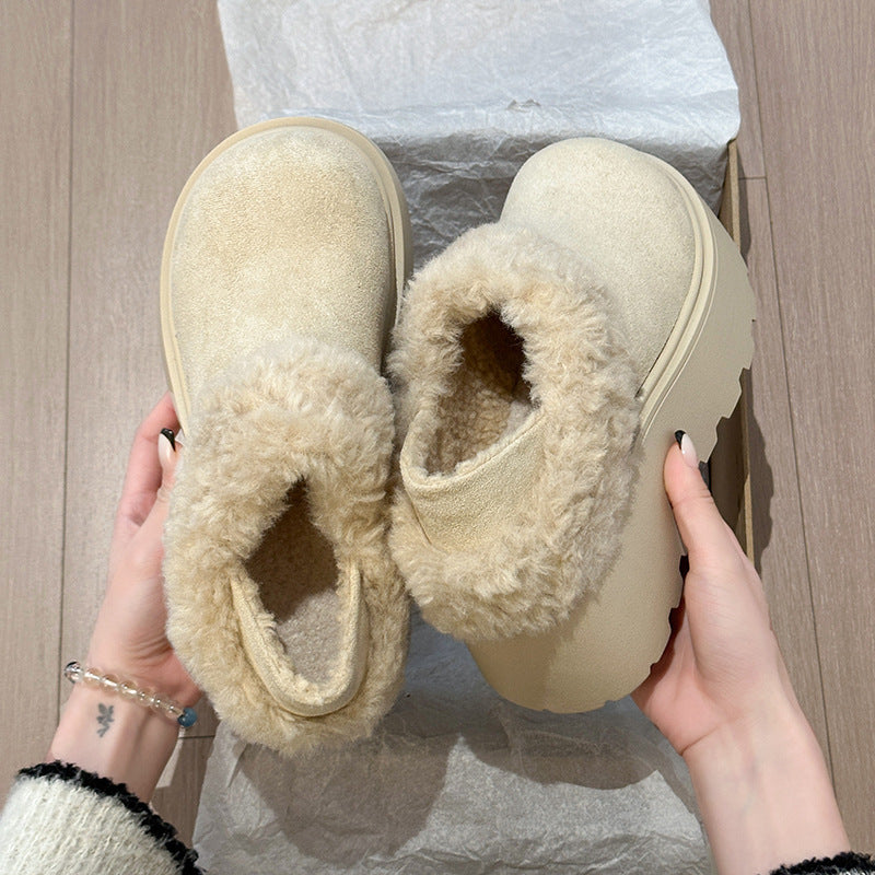 Damen Hausschuhe Flauschig Warme Weiche Schuhe