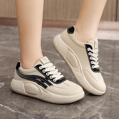 Damen Sneaker Sportlich Modisch Bequem