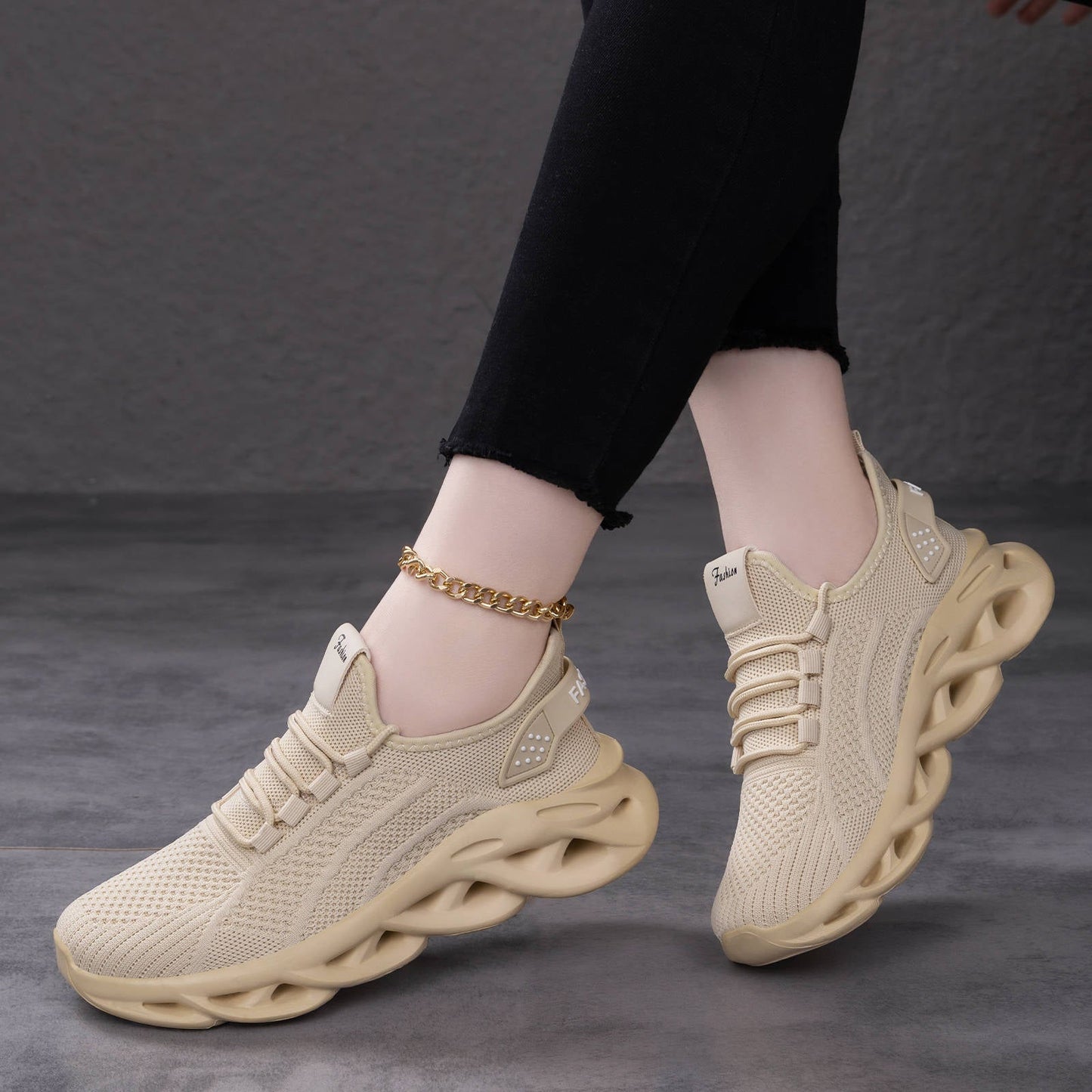 Damen Laufschuhe Atmungsaktiv mit Dämpfung Comfort Sneaker