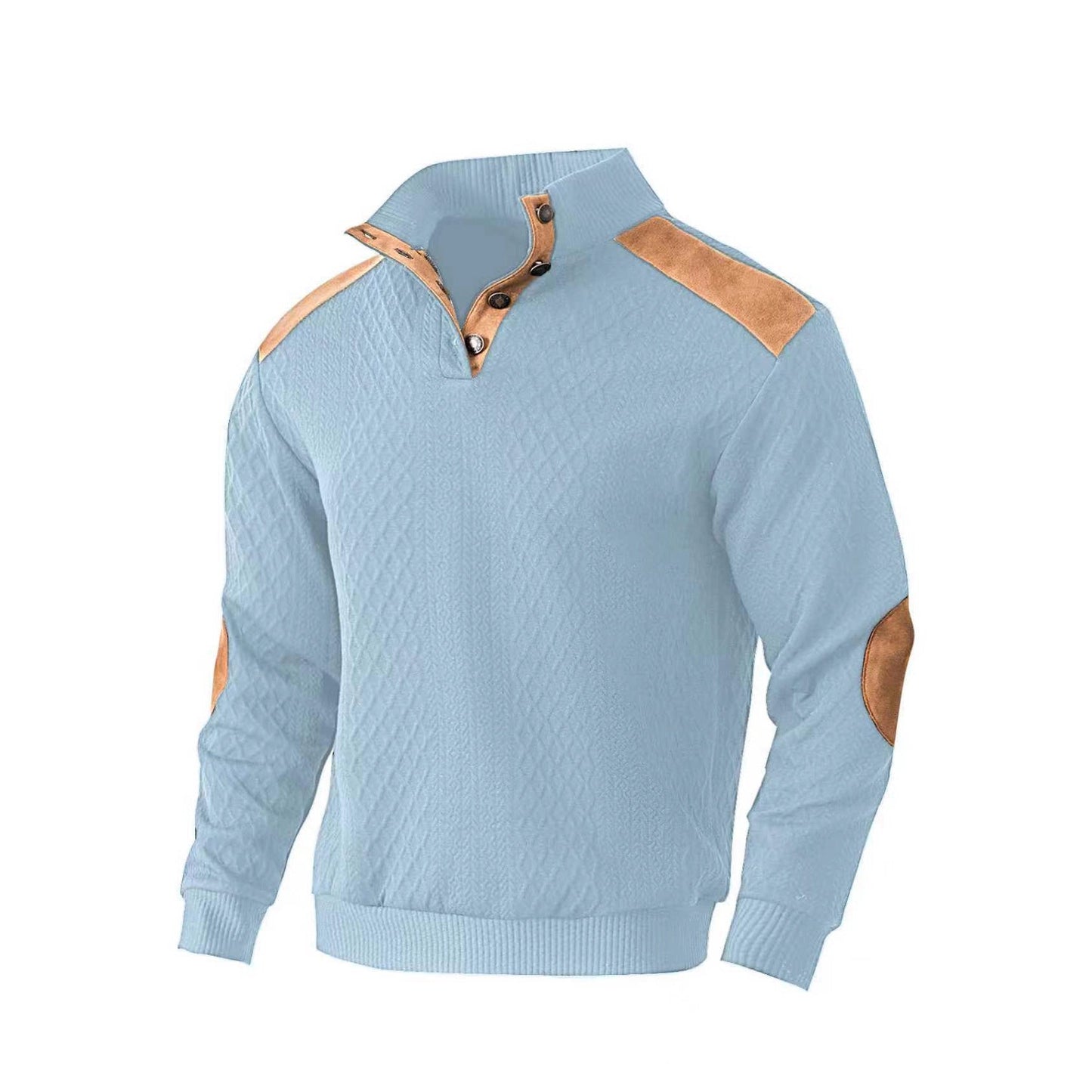 Herren Strickpullover Stehkragen Modern Trendig