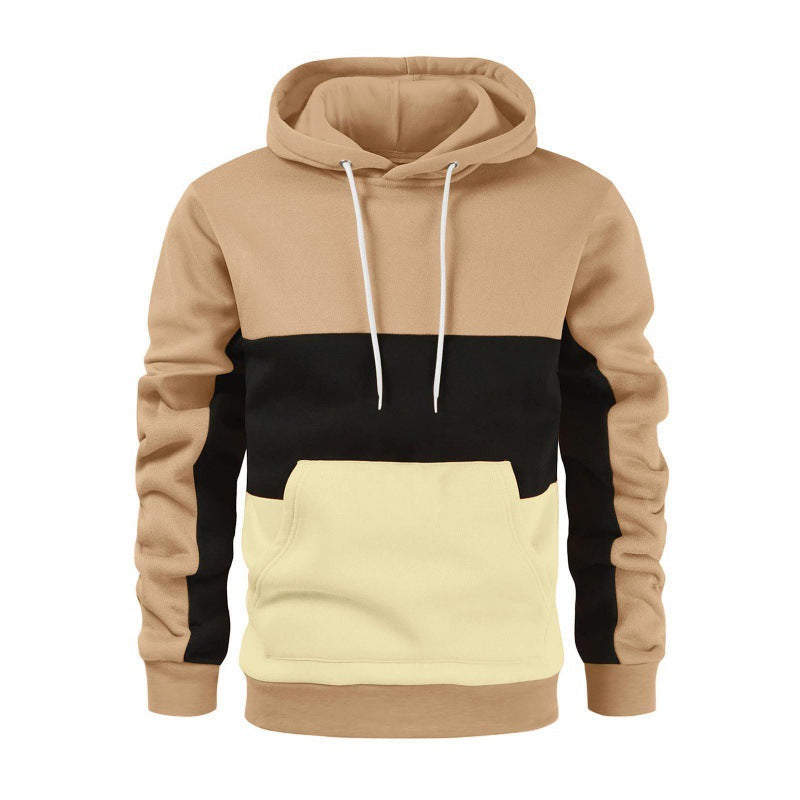 Herren Sportpullover Kapuzenpulli Farbblock Design Modern