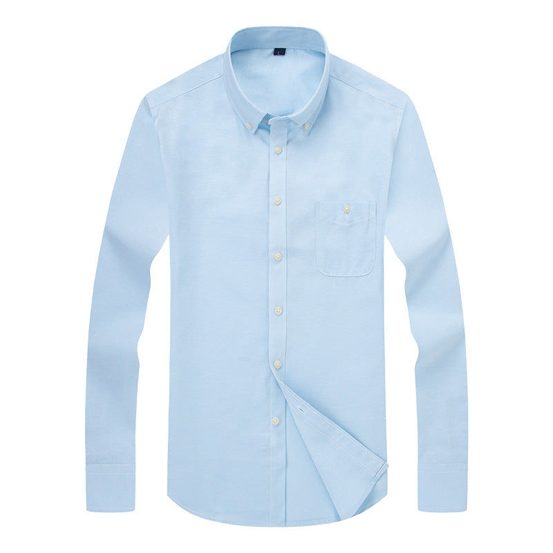 Herren Hemd Business Style Button Down Kragen