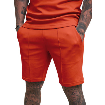 Herren Shorts Sportlich Funktionale Taschen Verstellbar