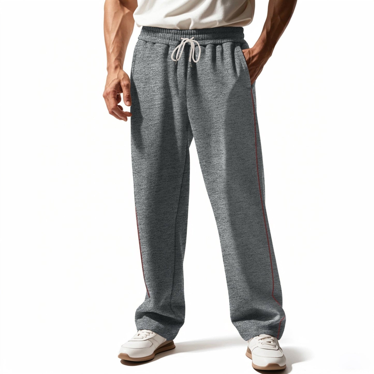 Bequeme Herrenhose atmungsaktiv Freizeit Hose Sportlich