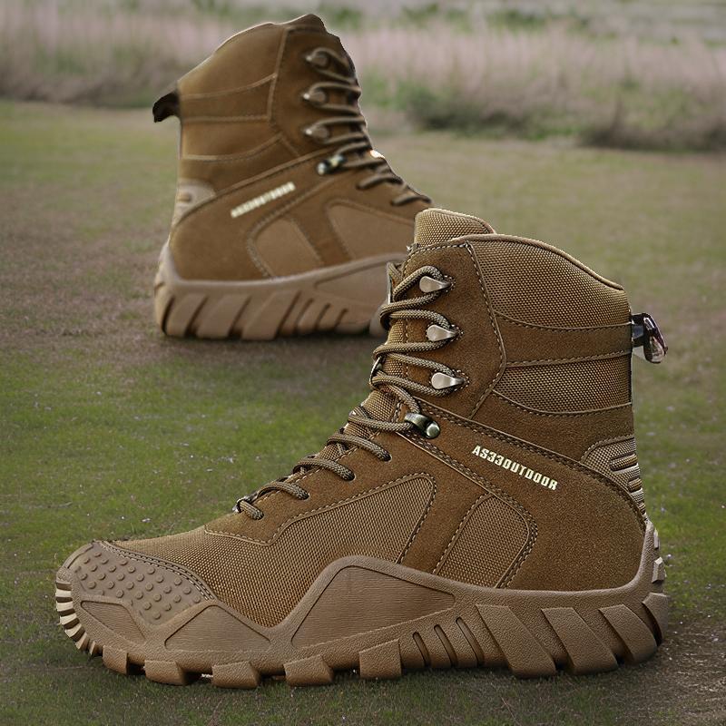 Stabile Herren Wanderstiefel Knöchelschutz Waterproof