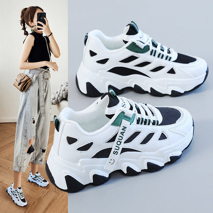 Damen Sneaker Sportlich Atmungsaktiv Futuristisch - BerlinGlamour
