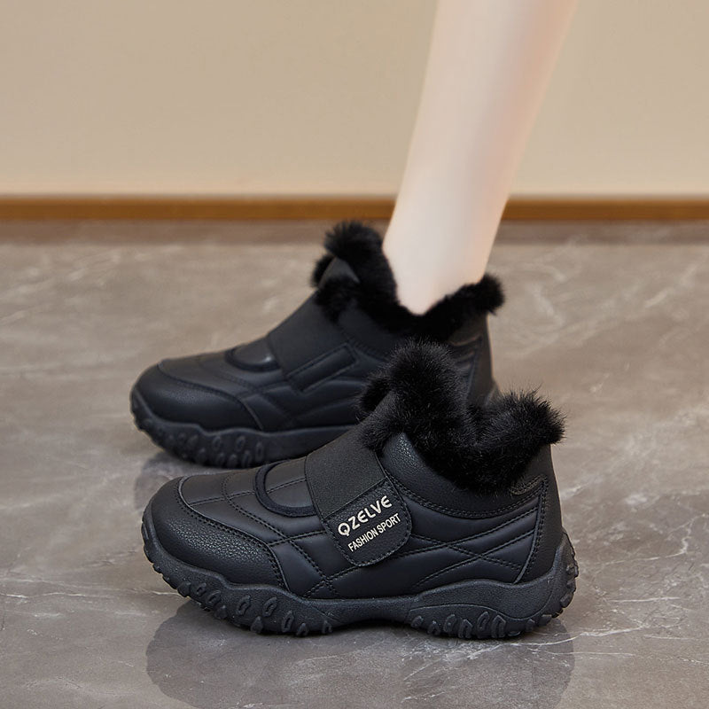 Damen Winterstiefel Sportlich Warm Flauschig Rutschfest - BerlinGlamour