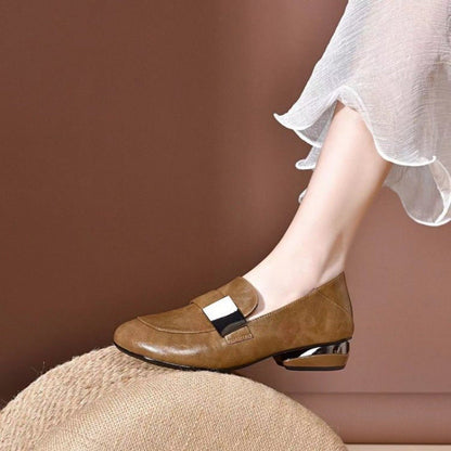 Damen Slipper Weich Bequem mit Schnalle Elegance - BerlinGlamour