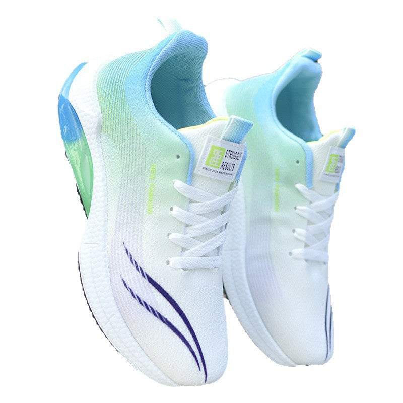 Laufschuhe Damen Sportlich Reflektierend Neon