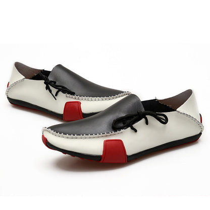 Damen Mokassins aus feinem Leder Elegante Schuhe Schwarz - BerlinGlamour