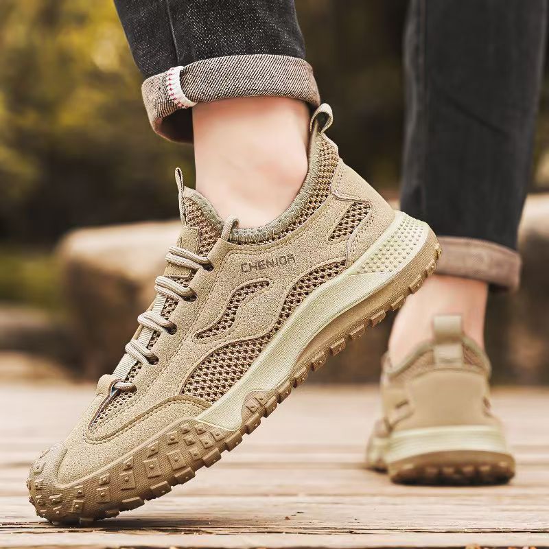 Damen Trail-Sneaker Atmungsaktiv Rutschfest mit Dämpfung